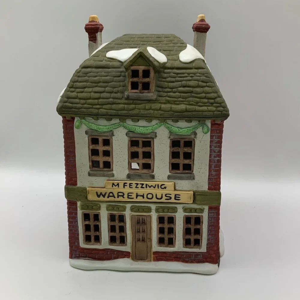 Department 56 Heritage Village Collections Dickens Fezziwig's Warehouse Building
